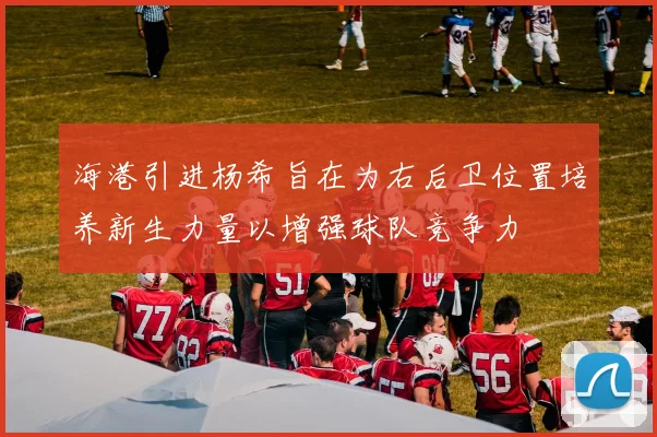 海港引进杨希旨在为右后卫位置培养新生力量以增强球队竞争力